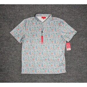 Redvanly Polo Shirt Mens Size XL Floral